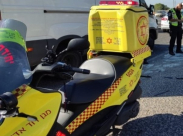  الرملة: اصابة شخصين بحادث دهس 