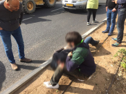  بالصور: اصابة شابين بحادث طرق ذاتي وسط مدينة يافا