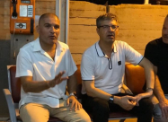  رئيس بلدية الرملة يزور الشيخ علي الدنف للإطمئنان على وضعه الصحي