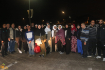  بالصور: فجر اليوم - انطلاق حافلة الفوج الثالث من معتمري مدينة يافا للديار الحجازية