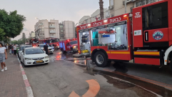  اللد: حريق داخل شقة سكنية دون اصابات