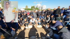 فيديو: أهالي الرملة يشيّعون جثمان السيد ابراهيم أبو غانم ضحية الحريق 