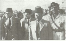 صورة نادرة تجمع الدكتور يوسف هيكل وقيادات فلسطينية عام 1947