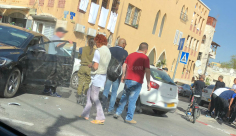  يافا: اصابة طفيفة بحادث طرق بين مركبتين 