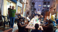   بالصور: منجرة الاخوان طارق وعبد موجود تُنظم افطاراً جماعياً لعمال الضفة 