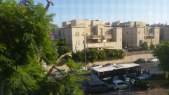  حافلة تصطدم بعدة مركبات في مدينة اللد دون وقوع اصابات 