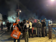  فيديو: حريق كبير في أحد المراكب داخل مرفأ ميناء يافا 