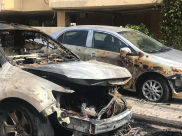  الليلة الماضية: حريق يتسبب بأضرار لـ3 سيارات في يافا 