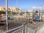 مواطن يافاوي: ساحة الألعاب في حي الجبلية احترقت قبل 8 أشهر ولا حياة لمن تنادي ..