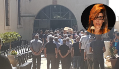 فيديو: جماهير غفيرة تُشارك في تشييع جثمان الفقيدة فادية قديس في يافا