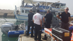 صور: العثور على جثة شخص غرق على شواطئ روبين جنوب يافا 