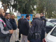 فيديو: الهيئة الاسلامية والأهالي يتصدون لمحاولات اجراء مسوحات في أرض مقبرة طاسو