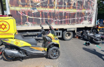  اصابة متوسطة لراكب دراجة نارية بحادث طرق قرب مستشفى فولفسون