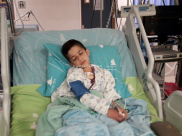 بعد اصابته باطلاق نار - ما الذنب الذي ارتكبه الطفل ربيع ابو صويص 6 سنوات ؟!