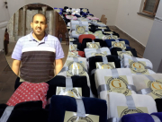 التبرّع ببطانيات وحرامات للعائلات المستورة إحياءً لذكرى الشاب يوسف ترتير بيافا