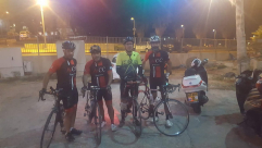  بالصور: مجموعة شبان من رهط يصلون مدينة يافا على متن الدراجات الهوائية 
