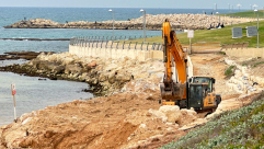 يافا: أعمال تطوير المتنزه تطمس الشاطئ العربي في حي العجمي 