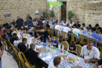  بالصور: افطار جماعي في مركز الدعوة بمدينة يافا
