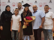 مبروك: تخرّج الطبيبة اللداوية "روزان مبروك حسونة" من رومانيا