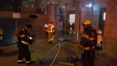 فيديو: فجر اليوم - حريق داخل احدى البنايات بيافا دون التبليغ عن إصابات