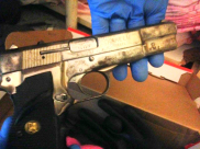  صور: ضبط سلاح واعتقال مشتبه في مدينة الرملة 