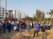 في حالة حزن شديد :الرملة تشيع جثمان الشابة  ندين عطا الله الوهباني