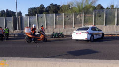 اصابة خطرة لطفل اثر تعرضه لحادث دهس قرب اللد 