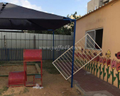 بالصور: مجهولون يسطون على روضة أطفال في حي المحطة بمدينة اللد