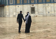  الشاب بشير قدورة من اللد يعقد قرانه في المسجد الأقصى المبارك 