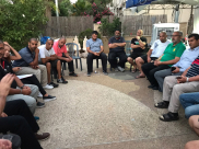 بالصور: القيادات اليافية تبحث آليات نضالية لكشف حقيقة مقتل الشاب مهدي السعدي