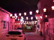 صورتي الأجمل - الأضواء والفوانيس الرمضانية تُزين أحد أحياء مدينة يافا 