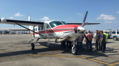 حالة تأهب قصوى لهبوط اضطراري لطائرة خفيفة في مطار اللد 