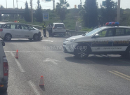  فيديو: اصابة متوسطة بحادث طرق بين مركبتين شرق يافا 