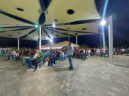 بالصور: خيمة الهدى تستضيف الشيخ حسني اللّحام في أمسية إيمانيّة