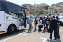   بالصور: إنطلاق الفوج الأول من معتمري مدينة يافا الى الديار الحجازية