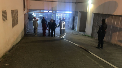  حريق سيارة في أبو كبير والاطفائية تهرع للمكان 