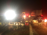 مصرع رجل وإصابة 4 أخرين في حادث طرق على مفرق عيلوط