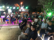 بالصور: خيمة الهدى تُنظم أمسية دعوية في ضيافة عائلة "حبيش" بيافا 