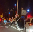 6 اصابات متفاوتة في حادث طرق قرب الرملة