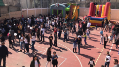 فيديو: يوم ترفيهي للأطفال في النادي الاسلامي بمدينة يافا 