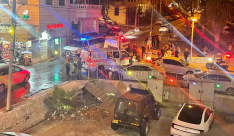 يافا: اصابة متوسطة لطفل في شارع كيدم 