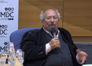  شاهد ما فعله طلاب عرب بـ"سعد الدين إبراهيم" فى جامعة تل أبيب 