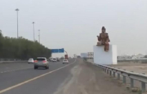 ضجة في الإمارات.. تمثال "بوذا" على طريق أبو ظبي