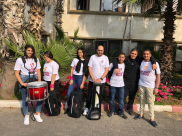  يافا: سرية كشاف النادي الاسلامي في زيارة لدار المسنين ومستشفى فلفسون