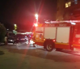 فيديو: احتراق مركبة في شارع حشمونائيم باللّد دون إصابات