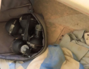 صور: اللد - ضبط اربع قنابل صوتية وذخيرة وتوقيف مشتبهين 