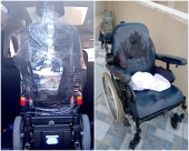 بعد النشر في يافا 48 - يافاوي يتبرّع بكرسي متحرّك للشاب المقعد يوسف حامد من اللد