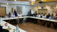 الرملة: المحامي رئيس ابو سيف يتسلم مقعده كعضو بلدية الرملة