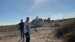 اصابة متوسطة لطفل من يافا تعرّض لعضّة تمساح جنوب البلاد