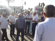 اللد : وقفة احتجاجية ثالثة خلال اسبوع واحد ضد سياسة هدم البيوت العربية